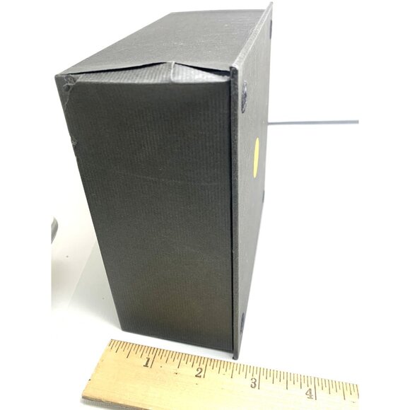 Baume & Mercier Box Watch Presentation Gray Cardboard Brown Wooden Empty - Picture 7 of 12